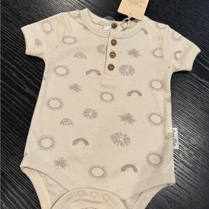 Beige Baby Onsie